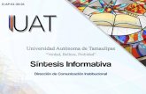 Presentación de PowerPoint - 2019/09/13  · Comisión de Parques y Biodiversidad del Estado de Tamaulipas. En la ceremonia que presidió el Rector de la UAT, José Andrés Suárez