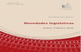Enero- Febrero 2016 - bcnbib.gob.ar · Legislación. Doctrina y Jurisprudencia. Enero- Febrero 2016” Departamento Investigación e Información Argentina 11 CIENCIA Y TECNOLOGÍA