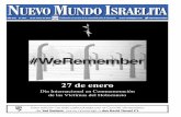 NUEVO MUNDO ISRAELITA · AÑ XLVI Nº 2091 25 deO enero de 2019 Publicación al servicio de la comunidad judía de Venezuela @MundoIsr aelit NUEVO MUNDO ISRAELITA Esta edición ha