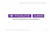 REGLAMENTO INTERNO - Scouts de Andaluciascoutsdeandalucia.org/wp-content/uploads/2016/02/Nuevo-ReglamentoSdA.pdfReglamento Interno de ASDE - Scouts de Andalucía 4/38 APROBADO EN LA