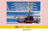 CONDICIONES DE SEGURIDAD Y SALUD EXIGIBLES A LA … · 2020-06-17 · Título: Condiciones de seguridad y salud exigibles a la maquinaria de obra: plataformas elevadoras móviles