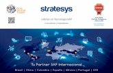 Stratesys - Brochure Corporativo - HOR cl - MAYO2016 MEX · implantación*SAP profesionales expertos Líderes*en* Tecnología*SAP Conocimiento*Experto Especialización* Sectorial