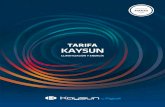 TARIFA KAYSUN · 2020-04-30 · Unidades de negocio Primer horno con conexión WIFI a la nube (Lainox Naboo). Ciclo energético interno que reduce hasta el 50% los consumos de detergente,