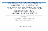 06 - Presentación Detección de Planos - UNAMlya.fciencias.unam.mx/gfgf/cubamex2015/ponencias/miercoles/Clau… · Claudia Paredes Plasencia, MSc. Oscar Luis Vera Pérez CUBA-MEX