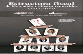 Estructura fiscal - Inter-American Dialogueglobaltrends.thedialogue.org/wp-content/uploads/... · Estructura Fiscal de Colombia y Ajustes Requeridos (2012-2020) su esquema de atadura