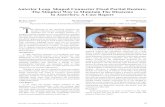 Dr. Mukul Saxena Ttraumatic loss of the maxillary anterior ...oaji.net/articles/2014/1143-1411627473.pdf · Dr. Mukul Saxena P.G. Student Dr. K.L. Gupta Senior Lecturer Department