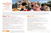 ITINERARIO DE 4 DÍAS...FAMILIAS CON NIÑOS (De 5 a 10 años) ITINERARIO DE 4 DÍAS PARA Pinocchio’s Workshop, Disney’s Grand Californian Hotel® & Spa • Golden Zephyr Por una