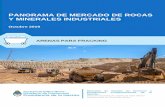 PANORAMA DE MERCADO DE ROCAS Y MINERALES INDUSTRIALESinformacionminera.produccion.gob.ar/assets/datasets... · 2019-11-04 · Arenas para fracking Página 7 de 61 Metodología La