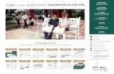 16 DE SEPTIEMBRE Calendario Escolar 2019-2020...16 DE SEPTIEMBRE Aniversario del inicio de la Independencia de México 20 DE NOVIEMBRE Aniversario del inicio de la Revolución Mexicana