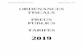 TOTES ORDENANCES FISCALSciutada.guixols.cat/uploads/ORDENANCES-FISCALS-2019_3661.pdf · 2018-12-21 · Ajuntament de Sant Feliu de Guíxols Ordenances Fiscals.- 2019 3.- Llevat de