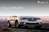 Renault KOLEOScdn.group.renault.com/ren/ar/catalogos/koleos/_ebrochure1.pdfIluminación ambiental LED ajustable, con 5 colores para elegir y la intensidad que mejor acompañeen el