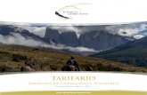 TARIFARIO - Radio Polarradiopolar.com/adjuntos/Cabalgatas Estancia Cerro Paine.pdf · tancia Torres del Paine, consi-dera cualquier ruta dentro de la Estancia, pero solo una vía.