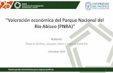 “Valoración económica del Parque Nacional del Río Abiseo ...seminarioanual.cies.org.pe/files/mesas-tematicas/RGomez_Valoració… · El Parque Nacional del Río Abiseo (PNRA)