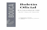 BOUCA Nº 202 - BOUCA – Sitio web de la Universidad de ... · Subvención excepcional para programa de fortalecimiento de las capacidades en I+D+i, convocatoria 2014-2015 solicitada