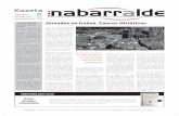 Nafarroa Navarra Navarre 1,5 Jornadas en Iruñea: Cascos ...€¦ · Nabarralde · info@nabarralde.com · · Tel. (34) 948 21 10 57 · Bidankoze kalea 3 · 31014 Iruñea NAFARROA
