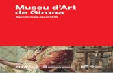 Museu d’Art de Gironamuseuart.com/wp-content/uploads/2018/05/ag_mda_18_2n_w2.pdfTemps de Flors al md’A: «Una flor, mil ... Museu d’Art de Girona Antic Hospital de Santa Caterina
