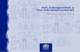informe anual 2015 - Ministerio de Transportes, Movilidad ... · 3. Prólogo . El Informe Anual sobre los Transportes y las Infraestructuras -2015-, que se presenta, responde al objetivo