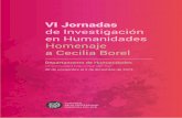 VI Jornadasrepositoriodigital.uns.edu.ar/bitstream/123456789/4946/1...VI Jornadas de Investigación en Humanidades “Homenaje a Cecilia Borel” Departamento de Humanidades - Universidad