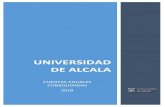 UNIVERSIDAD DE ALCALA - UAH · 2. Transferencias y subvenciones recibidas 109.101 124.146 3. Ventas netas y prestaciones de servicios 49.035 48.560 4. Gestión de recursos recaudados