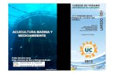 ACUICULTURA MARINA Y MEDIOAMBIENTE - Observatorio Español de … · 2019-05-22 · Dept. Ciencias del Mar y Biología Aplicada ACUICULTURA MARINA Y MEDIOAMBIENTE. 1. ... sostenibilidad