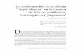 La conformación de la última “Triple Alianza” en la Cuenca ...€¦ · La formación de la “Triple Alianza” a través de los estudios RobertBarlow12 señala que la formación