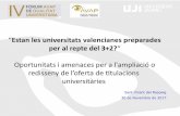 Presentación de PowerPointavap.es/wp-content/uploads/2017/12/Estan-las-universidades-prepar… · 1. SITUACIÓ NORMATIVA GENERAL Reial decret 43/2015 que modifica el 1393/2007 i