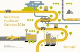 Inventario Huella de Carbono 2016 - Ferrovial...oportunidades de negocio. En el ámbito de los problemas relacionados con la huella hídrica global, el World Economic Forum ha identificado
