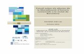 Estudi sobre els efectes de la liberalització d’horaris comercials a … · 2020-01-29 · Efectes de la liberalització d’horaris comercials a la ciutat de Barcelona AQR‐Lab