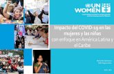 Impacto del COVID-19 en las mujeres y las niñas con enfoque en América Latina y … · Impacto del COVID-19 en Mujeres y Niñas Contextos de fragilidad, conflicto y emergencias