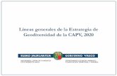 Líneas generales de la Estrategia de Geodiversidad de la ...geoparkea.eus/site_media/pdf/Gorka_Arana._EAEko_Estrategia.pdfSierra de Cantabria-Toloño ParqueNatural de Valderejo. Directrices