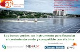 Los bonos verdes: un instrumento para financiar el ... · basuras y energía renovable. PwC No en Colombia Si Si En Colombia dedicado a asesoría y auditoría, consultoría. No se