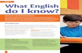 Topic 1 What English do I know?richmondelt.com/su_2018/pri/compass/COMPASSStarterL_Bonding_… · Si su hijo aprovecha los conocimientos que ya tiene del idioma, y refl exiona sobre