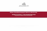 Plan Institucional 2014-2018 de SERVICIOS Y TRANSPORTEStransparenciafiscal.jalisco.gob.mx/...syt_2014-2018... · PLAN INSTITUCIONAL 2014-2018 SERVICIOS Y TRANSPORTES OPD 5 Marco Jurídico