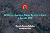 Gobiernos Locales, Nueva Agenda Urbana y Agenda 2030conferencias.cepal.org/IIconferencia_ciudades2018/Viernes 19/PDF... · necesario que los Gobiernos Locales comiencen a realizar