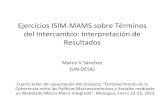 Ejercicios ISIM MAMS sobre Términos del Intercambio: … · 2013-02-05 · del Intercambio: Interpretación de ... exportación de 21 productos agroalimenticios; ... a‐oanim 11,4