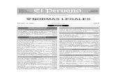 Cuadernillo de Normas Legales · NORMAS LEGALES El Peruano 479176 Lima, viernes 23 de noviembre de 2012 TRANSPORTES Y COMUNICACIONES D.S. N° 014-2012-MTC.- Modiﬁ can el Texto Único