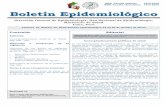 Bolet n Epidemiol gico N 43 · Volumen 19, Número 43, 2010/Semana epidemiológica 43 (al 30 de Octubre de 2010) Contenido Editorial ... Es este el modelo biomédico o modelo del