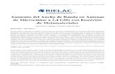 Aumento del Ancho de Banda en Antenas de Microcintas a 2,4 ...scielo.sld.cu/pdf/eac/v39n1/eac01118.pdfAilyn Estévez Hidalgo, Francisco Marante Rizo RIELAC, Vol. XXXIX 1/2018 p. 1-15