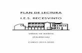 VENTA DE BAÑOS (PALENCIA) CURSO 2019-2020iesrecesvinto.centros.educa.jcyl.es/sitio/upload/PLAN_DE_LECTURA_19-20.pdfinformación a través de las redes sociales. PRÁCTICAS LECTORAS
