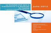 La sociedad civil para la transparencia y la rendicion de ... · Transparencia y la Rendición de Cuentas Las Veedurías Ciudadanas en Colombia y el Observatorio Social de Maringá