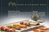 ¡Bienvenidos a Yoshi!N19. IBODAI URAMAKI (pez mantequilla flambeado y cebolla frita por dentro y sésamo, tobiko y mayonesa por fuera - 8 piezas) 9,95 TEMAKI T1. CALIFORNIA TEMAKI