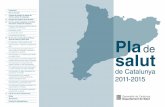 Pla de salut de Catalunya 2011-2015 - IAS · problemes de salut de la població de la manera més adient a les necessitats. Ara presentem el Pla de salut de Catalunya 2011-2015, que