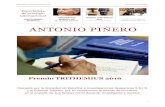 PIÑERO ENTREVISTA OK · 2020-02-25 · PREMIO TRITHEMIUS 2016 ANTONIO PIÑERO Antonio Piñero (Chipiona, Cádiz, 1941) Es catedrático de Filología Griega de la Univer-sidad Complutense