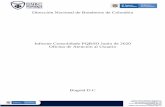 Informe Consolidado PQRSD Junio de 2020 Oficina de ... PQRSD Junio... · Dirección Nacional de Bomberos de Colombia Informe Consolidado PQRSD Junio de 2020 Oficina de Atención al