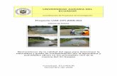 UNIVERSIDAD AGRARIA DEL ECUADOR...fauna indicados en los Criterios de Calidad Admisibles para la Preservación de Flora y Fauna en Aguas Dulces, Frías o Calidas y en Aguas Marina