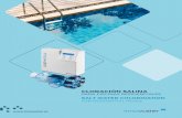 CLORACIÓN SALINA · 2020-06-18 · cloraciÓn salina para piscinas residenciales salt water chlorination for residential pools 3 econÓmico ahorro 80% mantenimiento. 0€ productos
