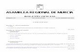 BOLETÍN OFICIALhermes.asambleamurcia.es/documentos/pdfs/boar/Boar.08/150224.167.pdfASAMBLEA REGIONAL DE MURCIA . BOLETÍN OFICIAL. NÚMERO 167 VIII LEGISLATURA 24 DE FEBRERO DE 2015