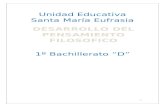 angydonoso3.files.wordpress.com€¦  · Web view2013-07-04 · Unidad Educativa Santa María Eufrasia . DESARROLLO DEL PENSAMIENTO FILOSOFICO. 1º Bachillerato “D” Contenido.