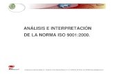 ANÁLISIS E INTERPRETACIÓN DE LA NORMA ISO …cursos.clavijero.edu.mx/cursos/184_ac/modulo1/contenidos/...Interpretación de la norma ISO 9001-2000. Objetivo: Los participantes identificarán