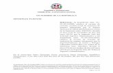 República Dominicana TRIBUNAL CONSTITUCIONAL EN NOMBRE …€¦ · 94 de la Ley núm. 137-11, Orgánica del Tribunal Constitucional y de los Procedimientos Constitucionales, del